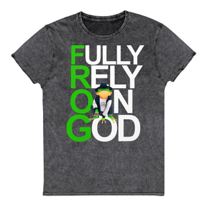 Fully Rely On God Washed T-shirt